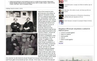 Vihet në vend dinjiteti i Ivanajve (Gazeta Shekulli, 02.12.2012)