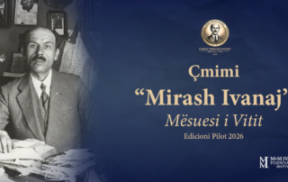 Cmimi Mirash Ivanaj - Mesuesi i vitit 2026